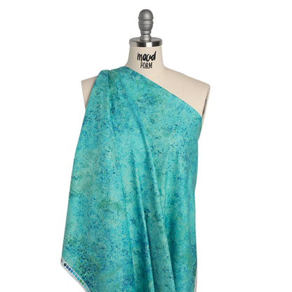 Stonehenge Quilting Cotton by Northcott - Peacock Slate Abstract - Gradations II Collection