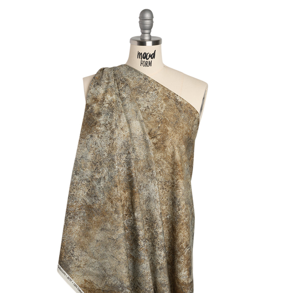 Stonehenge Quilting Cotton by Northcott - Slate Slate Abstract - Gradations II Collection - Drape