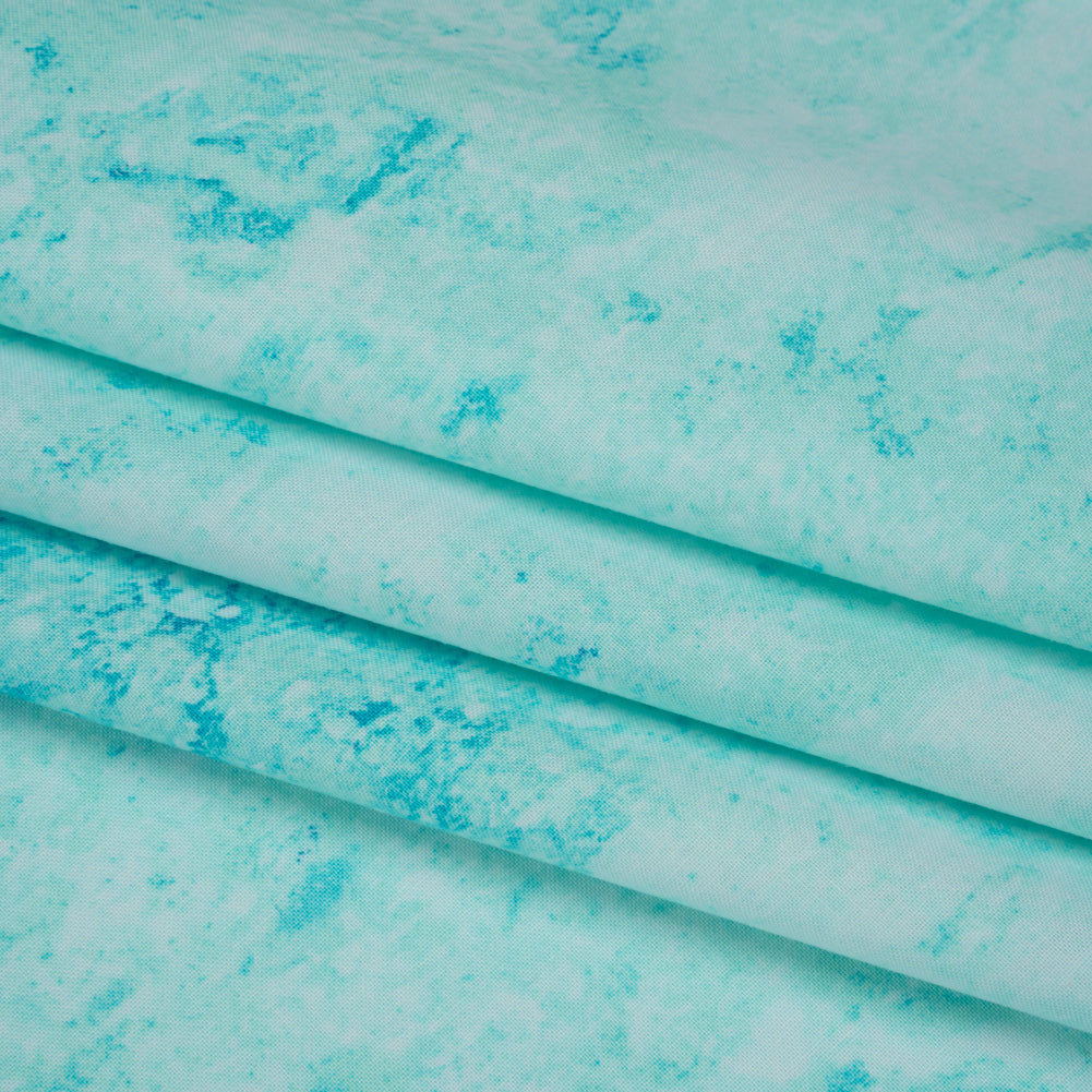 Stonehenge Quilting Cotton by Northcott - Peacock Sandstone Abstract - Gradations II Collection - Folded