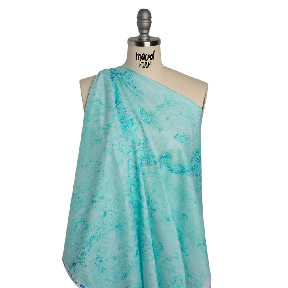 Stonehenge Quilting Cotton by Northcott - Peacock Sandstone Abstract - Gradations II Collection - Drape