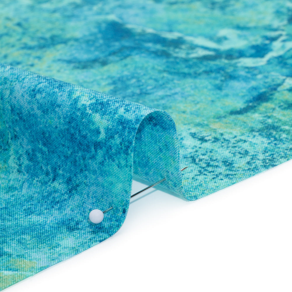 Stonehenge Quilting Cotton by Northcott - Adriatic Sea Abstract Texture - Basics Collection - Detail