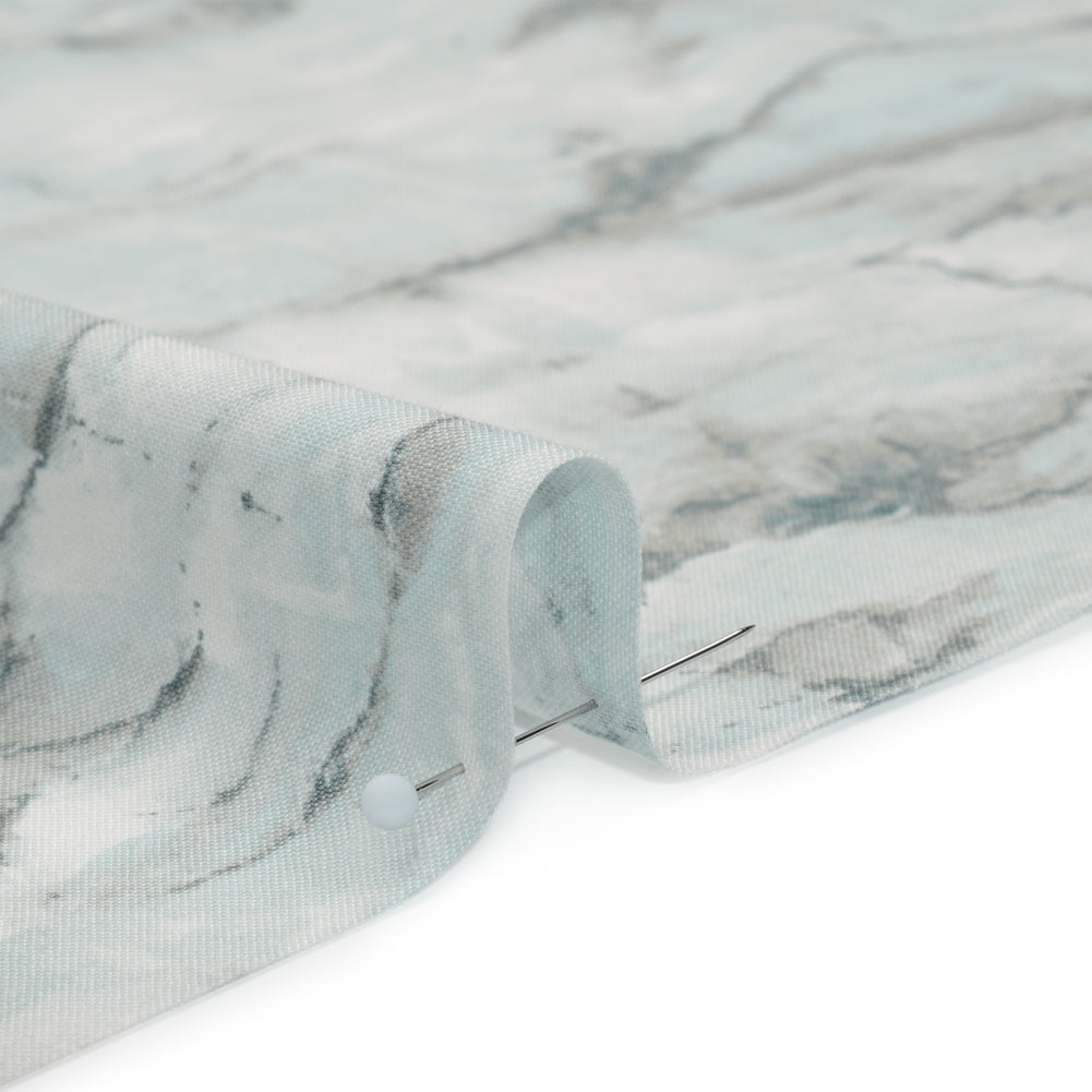 Stonehenge Quilting Cotton by Northcott - Prussian Marble 1 Abstract Cracked Stone - Surfaces Collection - Detail