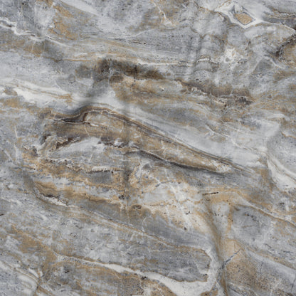 Stonehenge Quilting Cotton by Northcott - Warm Gray Marble 5 Stone Swirl - Surfaces Collection