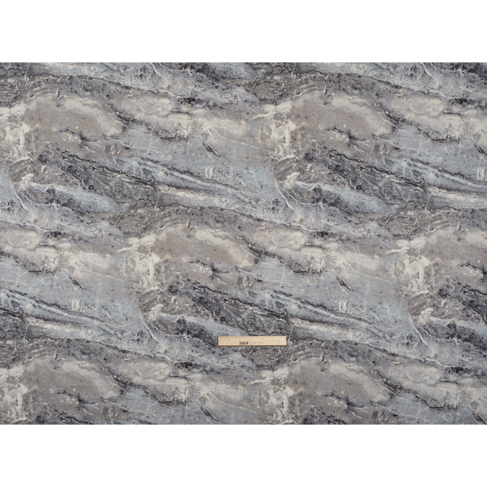 Stonehenge Quilting Cotton by Northcott - Cool Gray Marble 12 Earth Textures - Surfaces Collection - Full