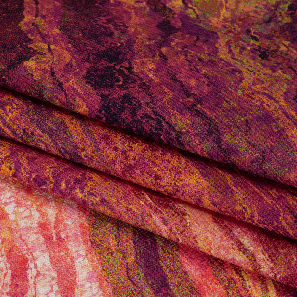 Stonehenge Quilting Cotton by Northcott - Marrakech Swirling Lines Gradient - Ombre II Collection - Folded