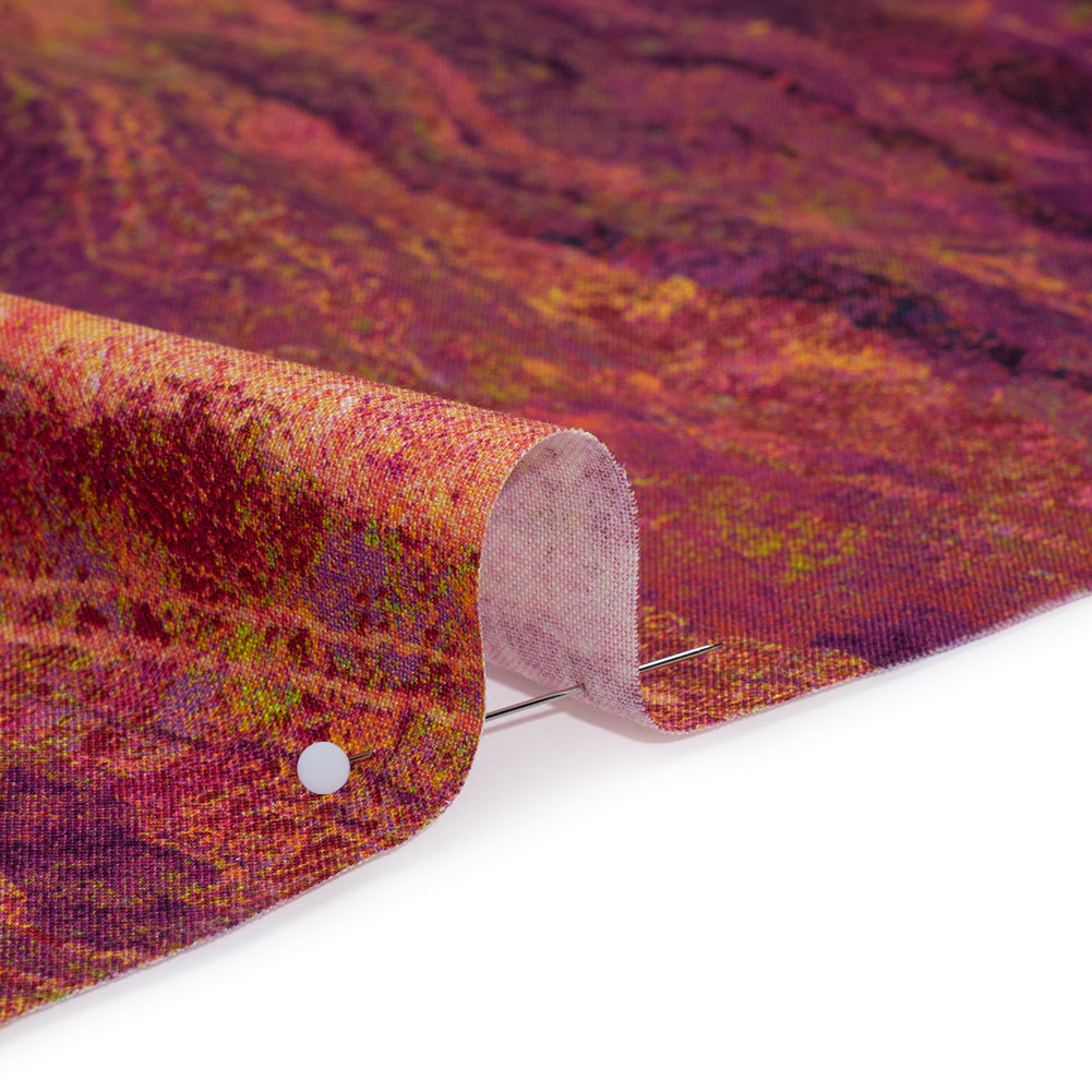 Stonehenge Quilting Cotton by Northcott - Marrakech Swirling Lines Gradient - Ombre II Collection - Detail