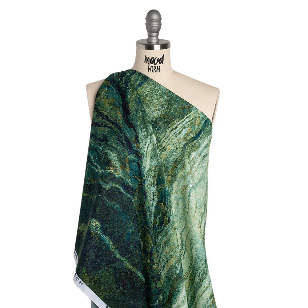 Stonehenge Quilting Cotton by Northcott - Pine Ridge Swirling Lines Gradient - Ombre II Collection - Drape