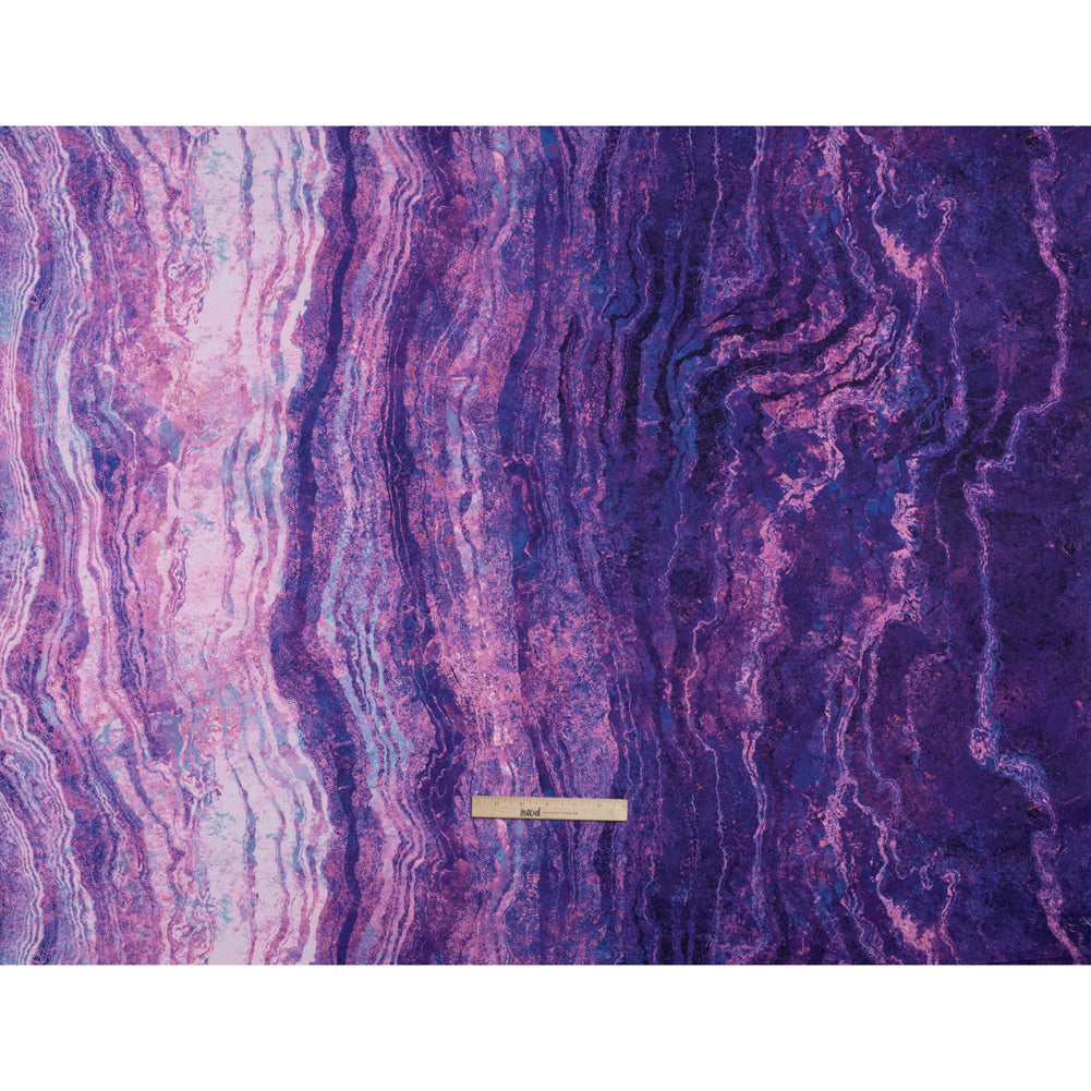 Stonehenge Quilting Cotton by Northcott - Mystic Swirling Lines Gradient - Ombre II Collection - Full