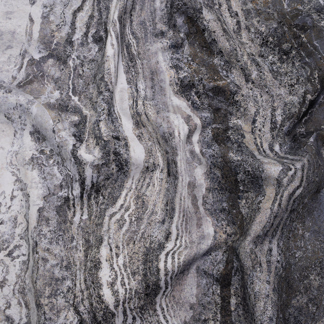 Stonehenge Wide Backing Quilting Cotton by Northcott - Graphite Swirling Lines Gradient, 108" Width - Ombre Wide Backing II Collection