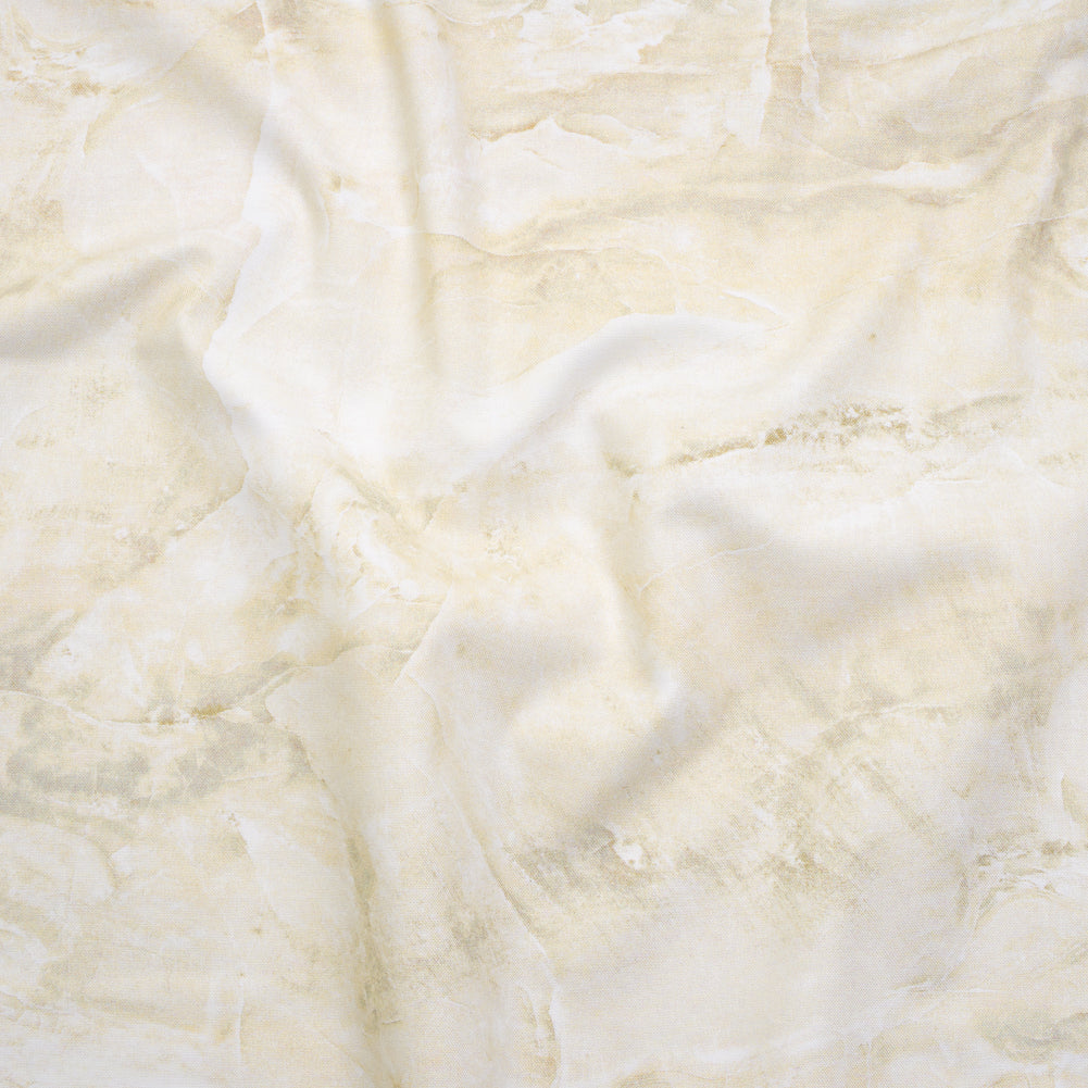 Stonehenge Wide Backing Quilting Cotton by Northcott - Cream Marble 10 Abstract Stone, 108" Width - Surfaces Wide Backing Collection