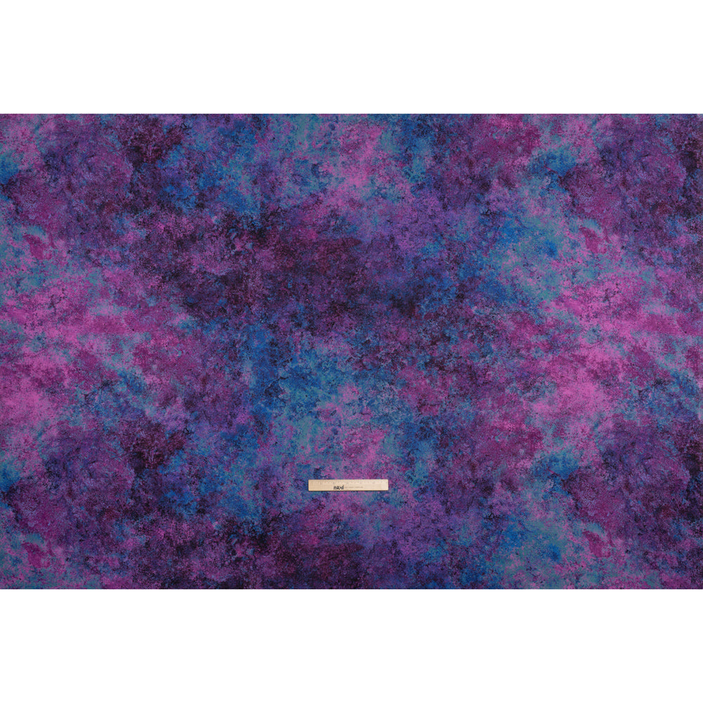 Stonehenge Wide Backing Quilting Cotton by Northcott - Night Shade Textural Abstract, 108" Width - Multi Mixers Wide Backing Collection - Full