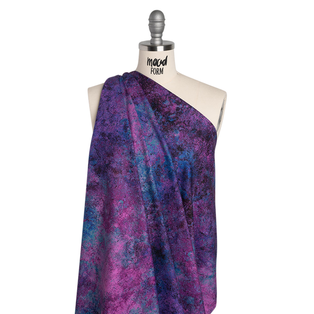 Stonehenge Wide Backing Quilting Cotton by Northcott - Night Shade Textural Abstract, 108" Width - Multi Mixers Wide Backing Collection - Drape