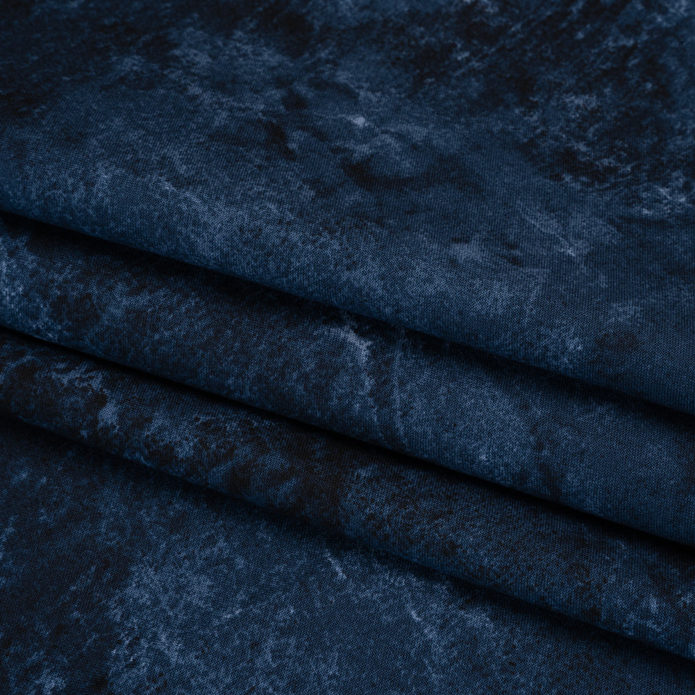 Stonehenge Wide Backing Quilting Cotton by Northcott, 108" Wide - Navy Abstract - Basics Wide Backing Collection - Folded