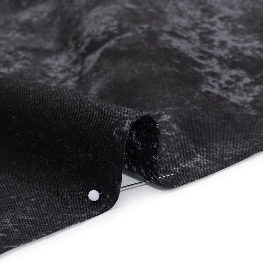 Stonehenge Wide Backing Quilting Cotton by Northcott, 108" Wide - Black Abstract - Basics Wide Backing Collection - Detail