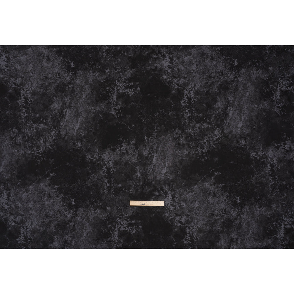 Stonehenge Wide Backing Quilting Cotton by Northcott, 108" Wide - Black Abstract - Basics Wide Backing Collection - Full