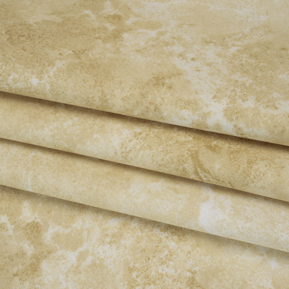 Stonehenge Wide Backing Quilting Cotton by Northcott, 108" Wide - Beige Abstract - Basics Wide Backing Collection - Folded