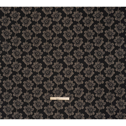 Printed Quilting Cotton by Anna Maria Textiles for Northcott - Silvertone Anemone Floral - Indelible Collection