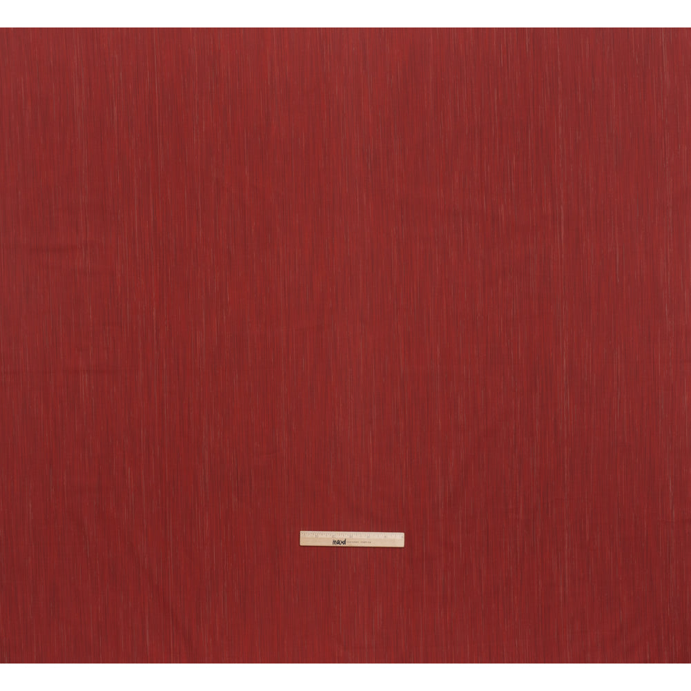 Woven Quilting Cotton Fabric by FIGO Studio - Ruby Striated - Space Dye Collection - Full