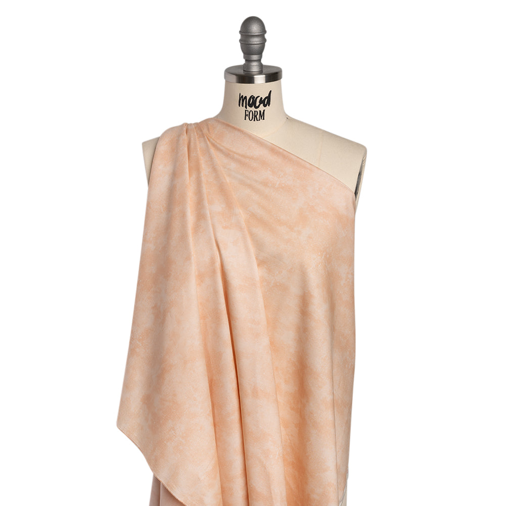 Printed Quilting Cotton by Deborah Edwards Northcott Studio - Ballet Slipper Fresco Texture - Toscana Collection Folded