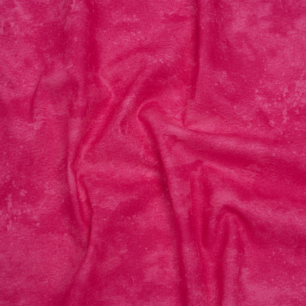 Printed Quilting Cotton by Deborah Edwards Northcott Studio - Fuchsia Fresco Texture - Toscana Collection - Drape