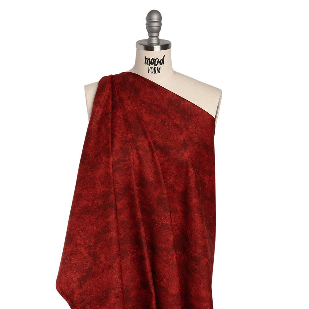 Printed Quilting Cotton by Deborah Edwards Northcott Studio - Chili Pepper Fresco Texture - Toscana Collection Folded