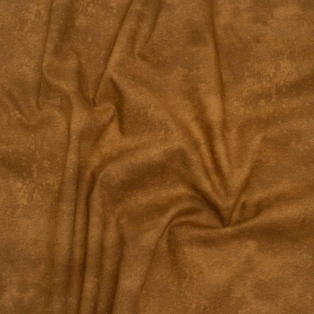Printed Quilting Cotton by Deborah Edwards Northcott Studio - Mocha Fresco Texture - Toscana Collection - Drape