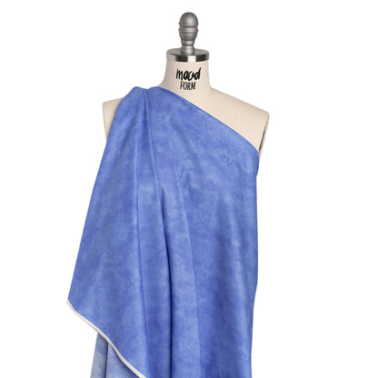 Printed Quilting Cotton by Deborah Edwards Northcott Studio - Cornflower Fresco Texture - Toscana Collection Folded