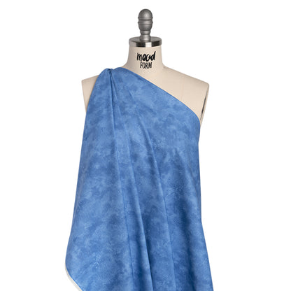 Printed Quilting Cotton by Deborah Edwards Northcott Studio - Got The Blues Fresco Texture - Toscana Collection