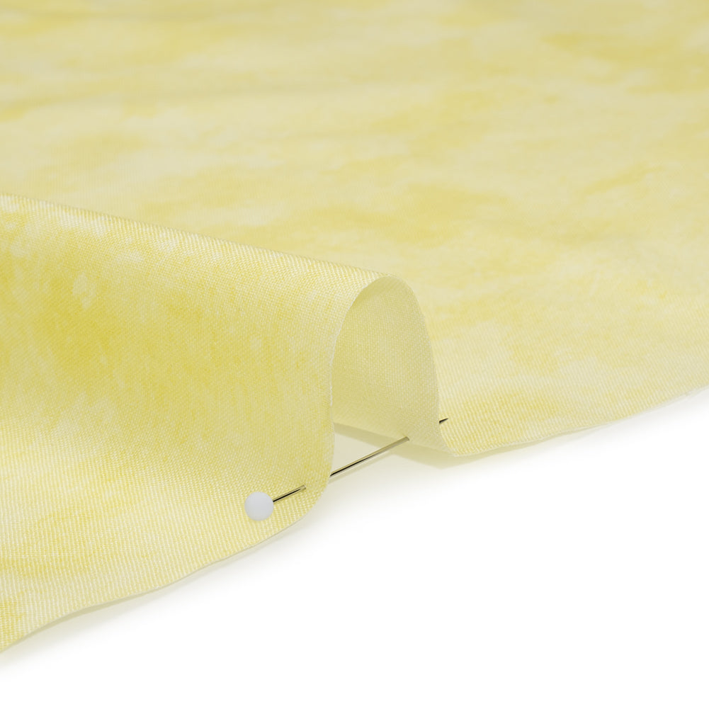 Printed Quilting Cotton by Deborah Edwards Northcott Studio - Lemon Merangue Fresco Texture - Toscana Collection - Full