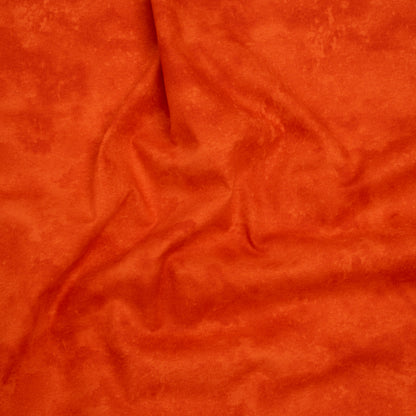Printed Quilting Cotton by Deborah Edwards Northcott Studio - Fire Coral Fresco Texture - Toscana Collection Drape