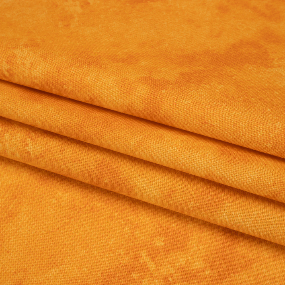 Printed Quilting Cotton by Deborah Edwards Northcott Studio - Orange Peel Fresco Texture - Toscana Collection Detail