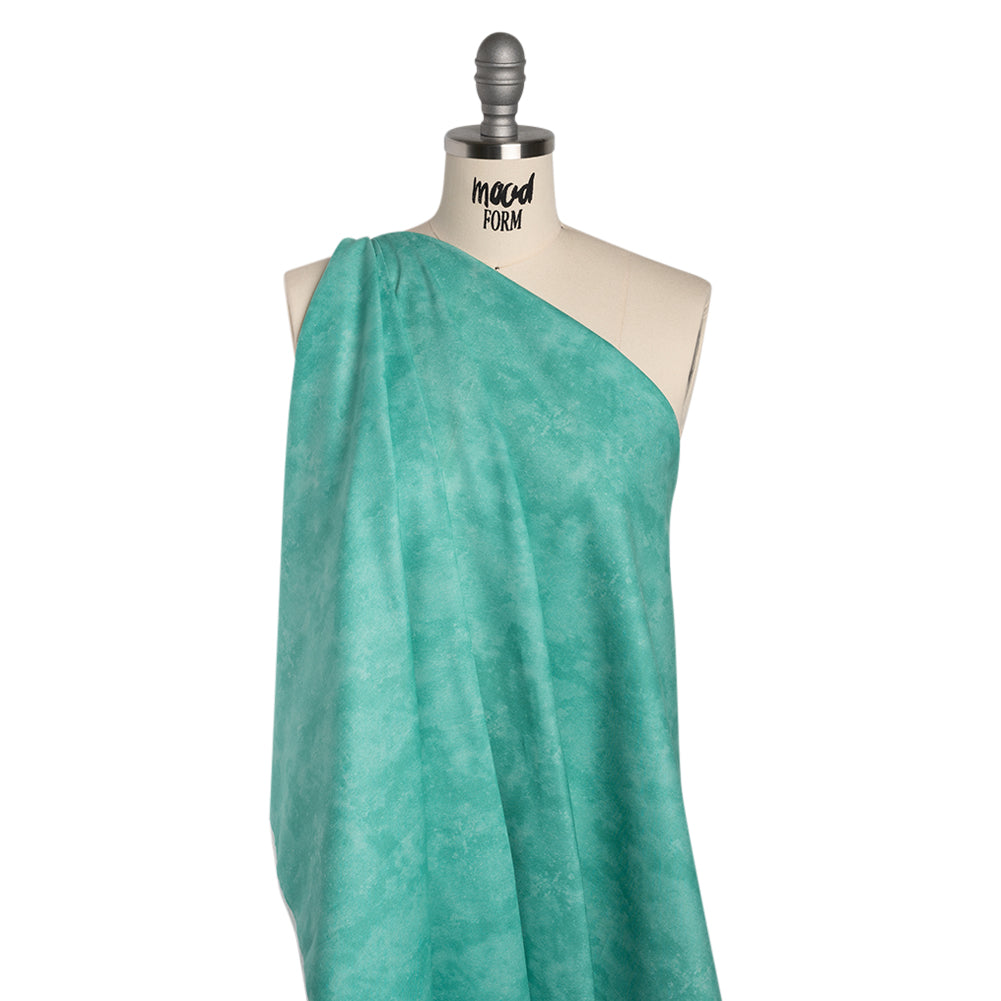 Printed Quilting Cotton by Deborah Edwards Northcott Studio - Lagoon Fresco Texture - Toscana Collection Folded