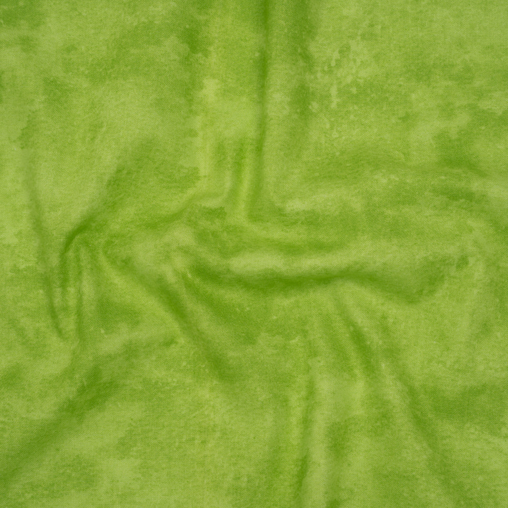 Printed Quilting Cotton by Deborah Edwards Northcott Studio - Lime Twist Fresco Texture - Toscana Collection Drape