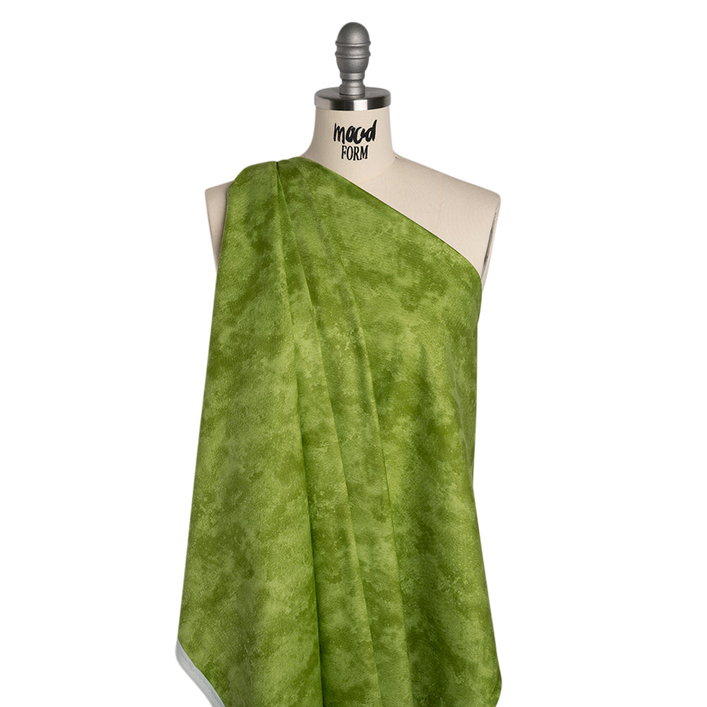 Printed Quilting Cotton by Deborah Edwards Northcott Studio - Aloe Vera Fresco Texture - Toscana Collection - Folded