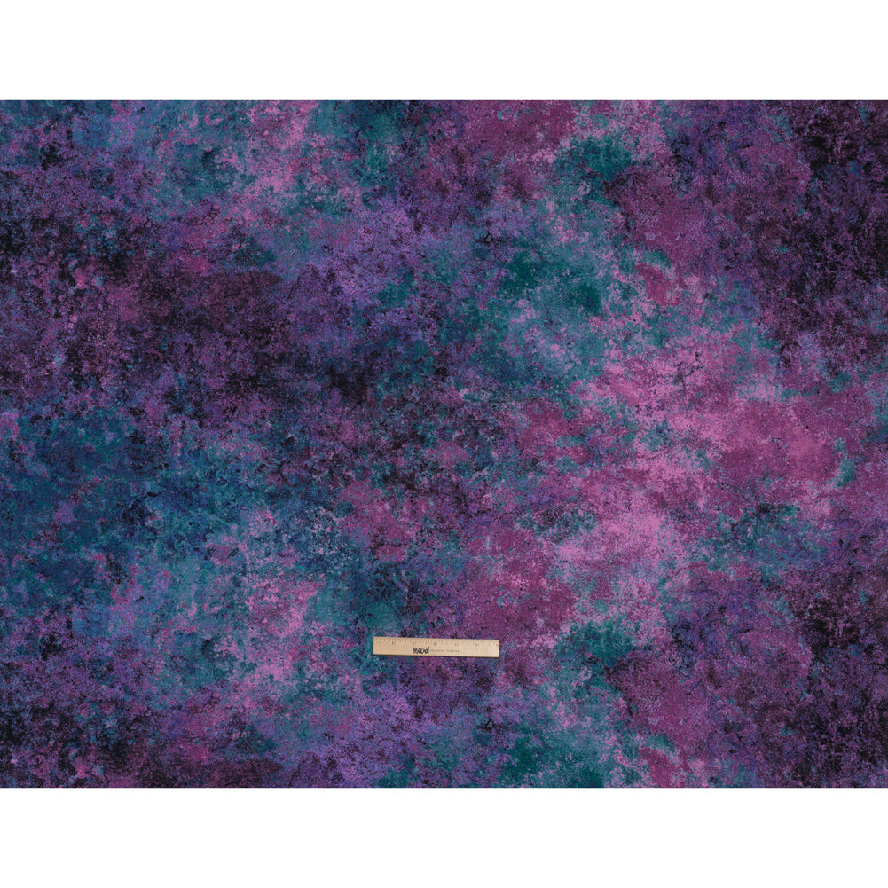 Stonehenge Quilting Cotton by Northcott - Night Shade Textural Abstract - Multi Mixers Collection - Full