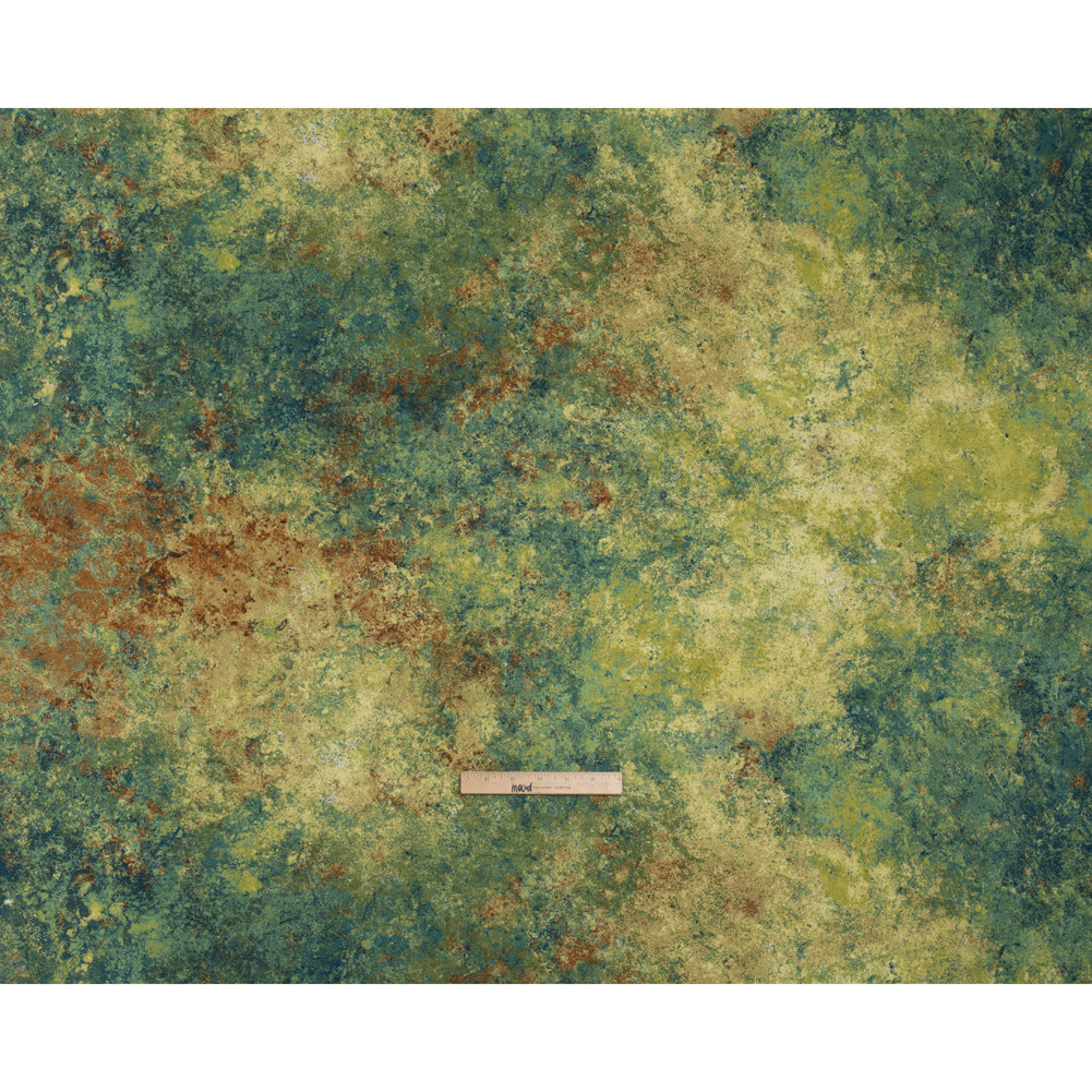 Stonehenge Quilting Cotton by Northcott - Woodland Moss Textural Abstract - Multi Mixers Collection - Full