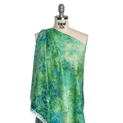 Stonehenge Quilting Cotton by Northcott - Rainforest Textural Abstract - Multi Mixers Collection