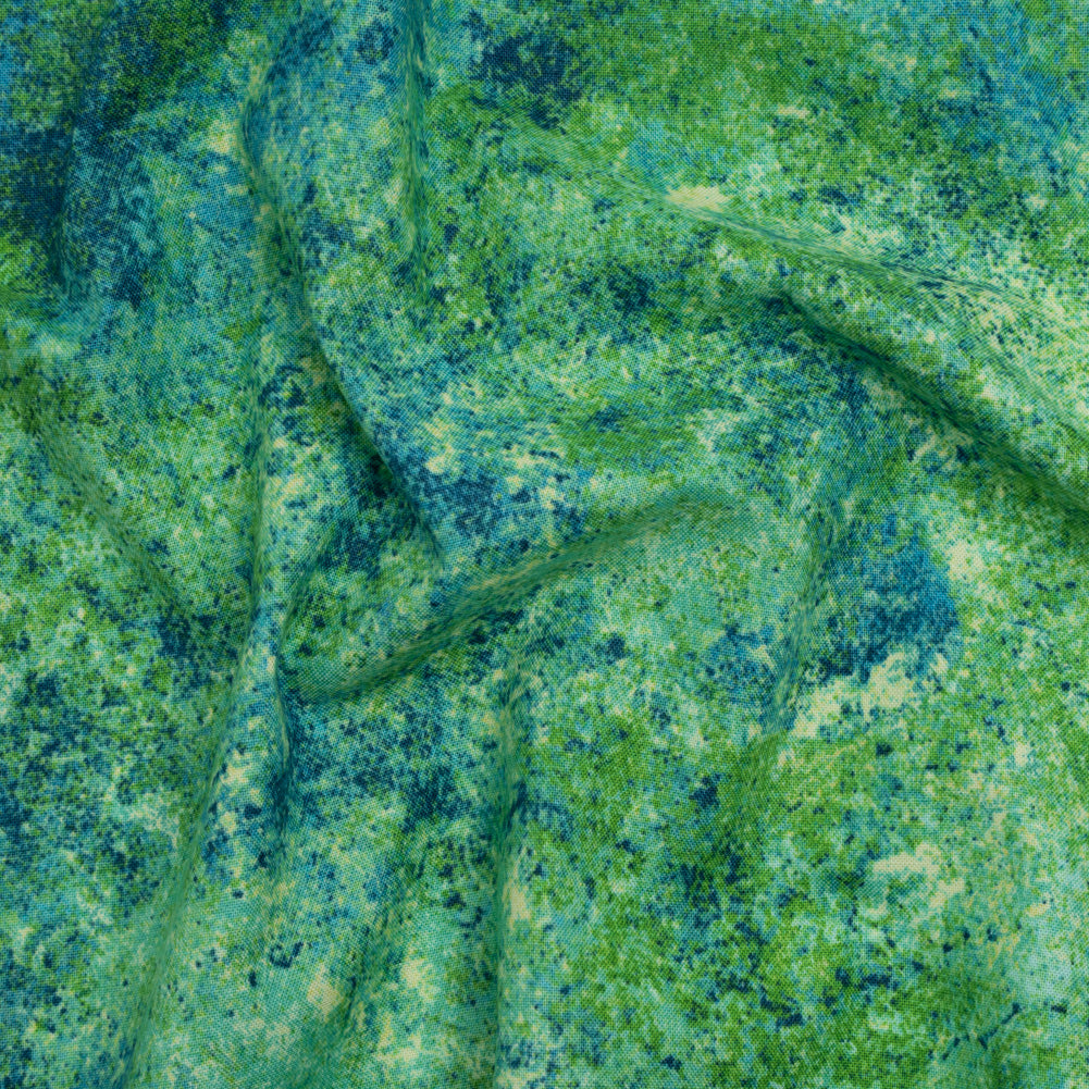 Stonehenge Quilting Cotton by Northcott - Rainforest Textural Abstract - Multi Mixers Collection