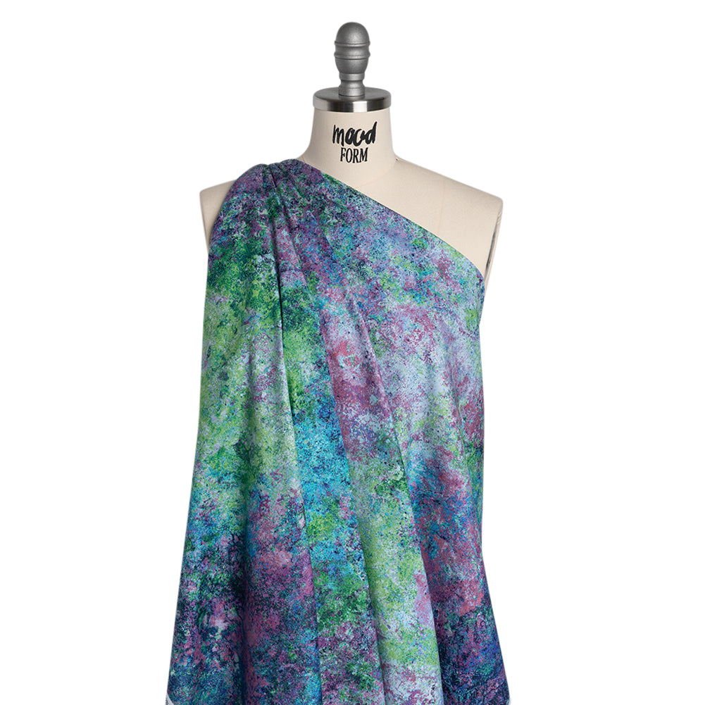 Stonehenge Quilting Cotton by Northcott - Calypso Textural Abstract - Multi Mixers Collection - Drape