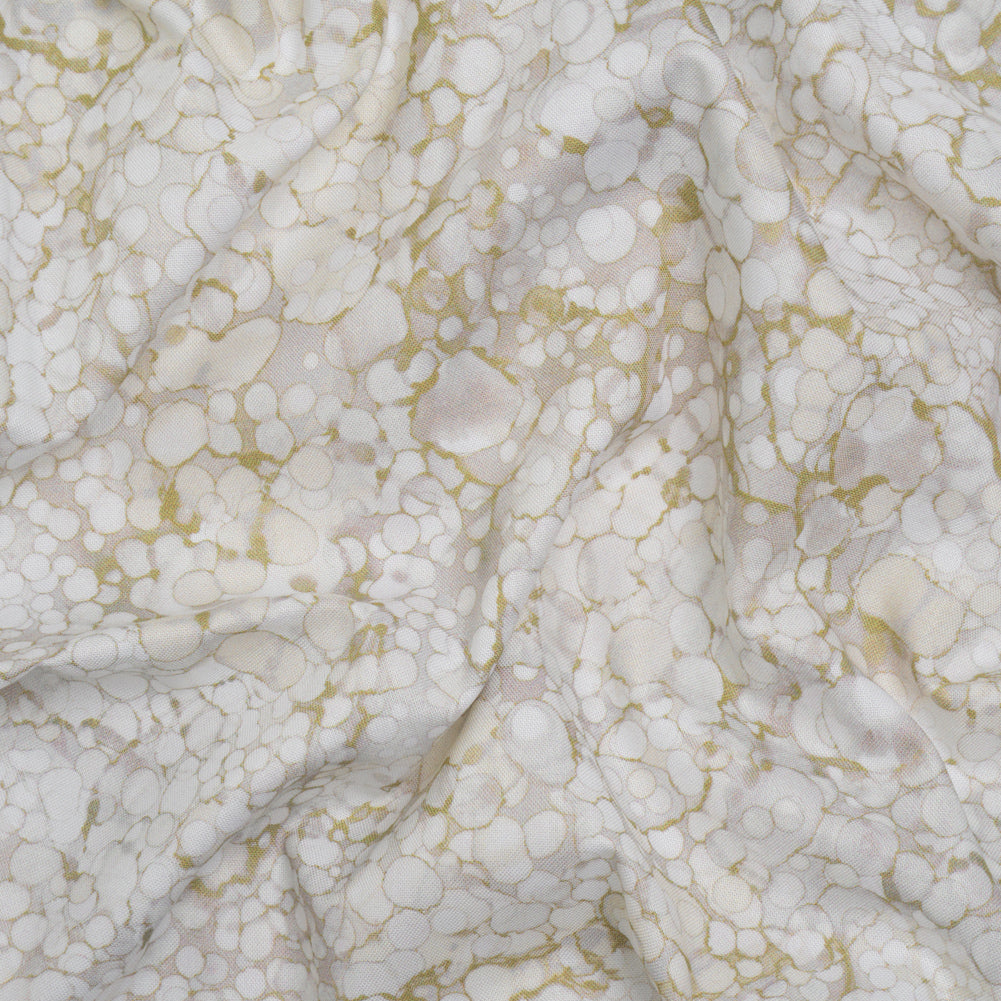 Wide Backing Quilting Cotton by Northcott, 108" Wide - Vanila Cream Bubbles - Bliss Wide Backing Collection