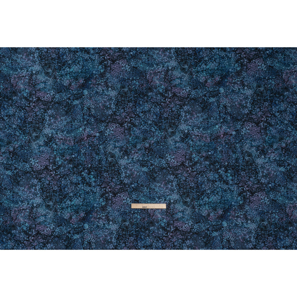 Wide Backing Quilting Cotton by Northcott, 108" Wide - Twilight Bubbles - Bliss Wide Backing Collection - Full