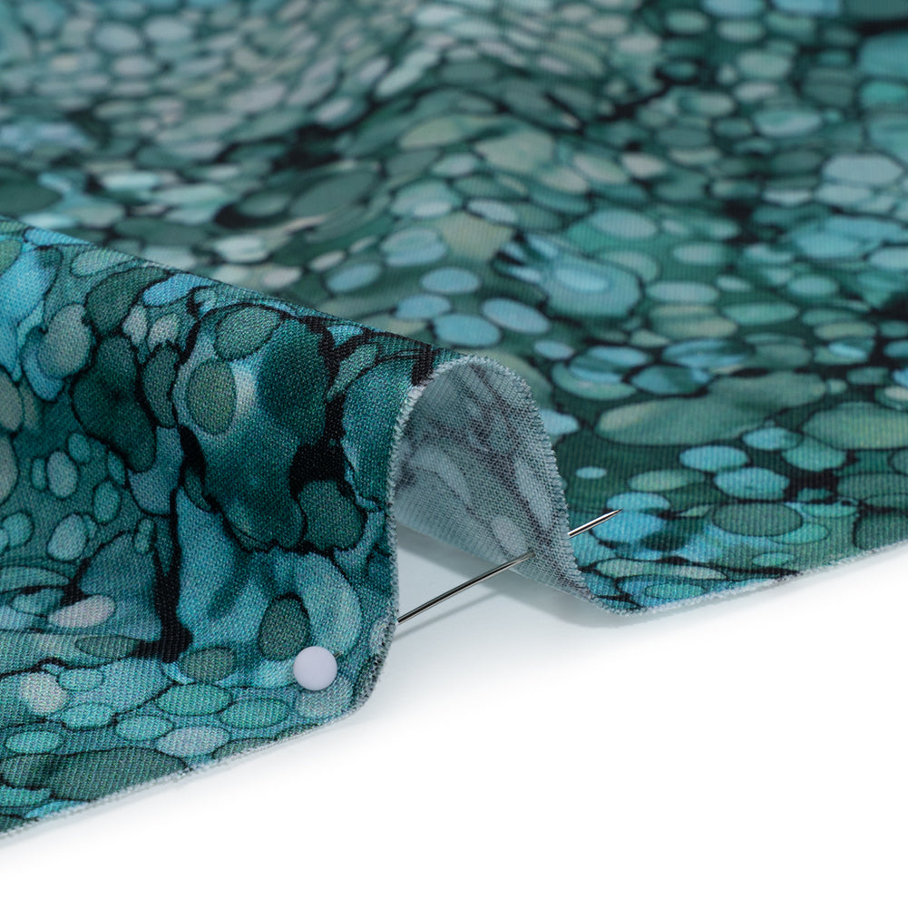 Wide Backing Quilting Cotton by Northcott, 108" Wide - Tranquility Bubbles - Bliss Wide Backing Collection Detail