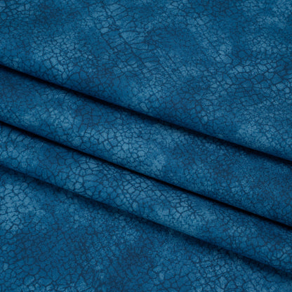 Wide Backing Quilting Cotton by Northcott, 108" Wide - Blue Bayou Abstract Texture - Crackle Wide Backing Collection
