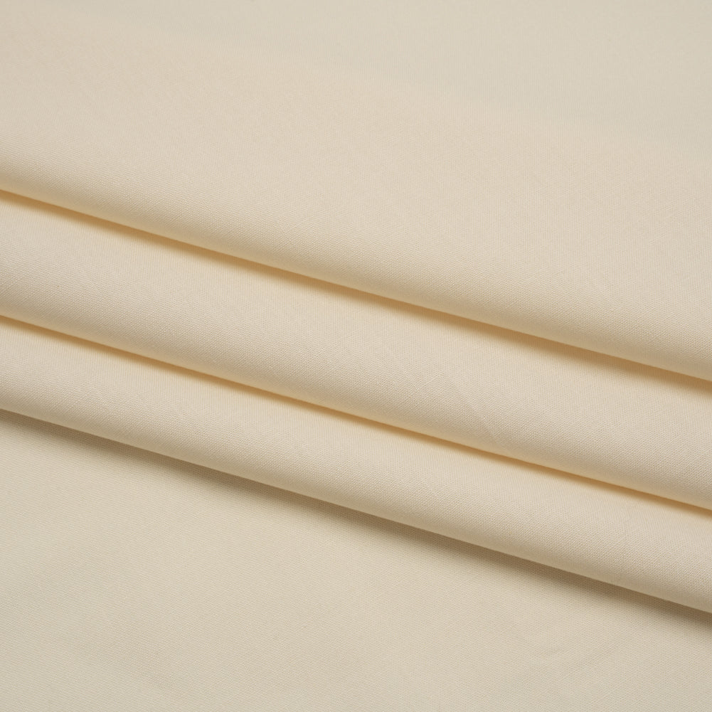 Premium Solid Quilting Cotton by Northcott - Ivory - Colorworks Collection - Folded