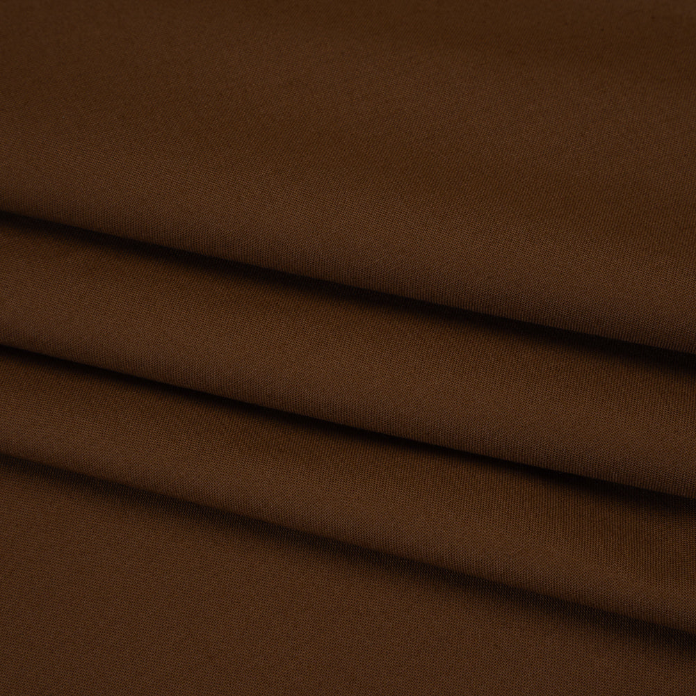 Premium Solid Quilting Cotton by Northcott - Chocolate - Colorworks Collection - Folded