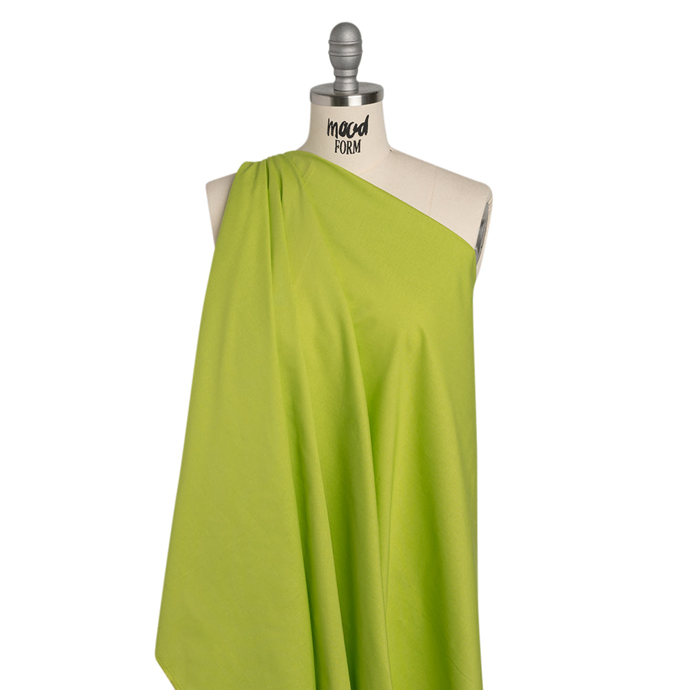Premium Solid Quilting Cotton by Northcott - Lime - Colorworks Collection - Drape