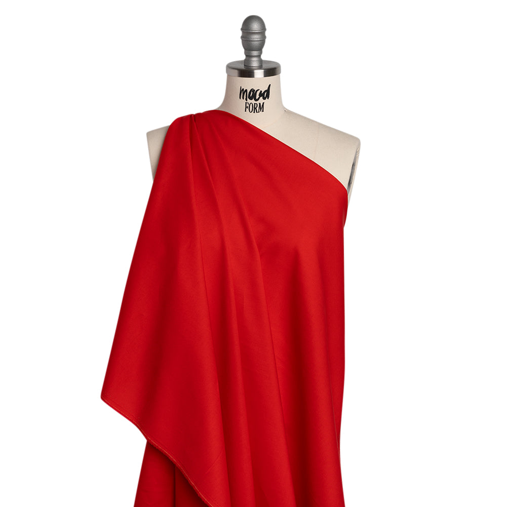 Premium Solid Quilting Cotton by Northcott - Candy Apple - Colorworks Collection - Drape