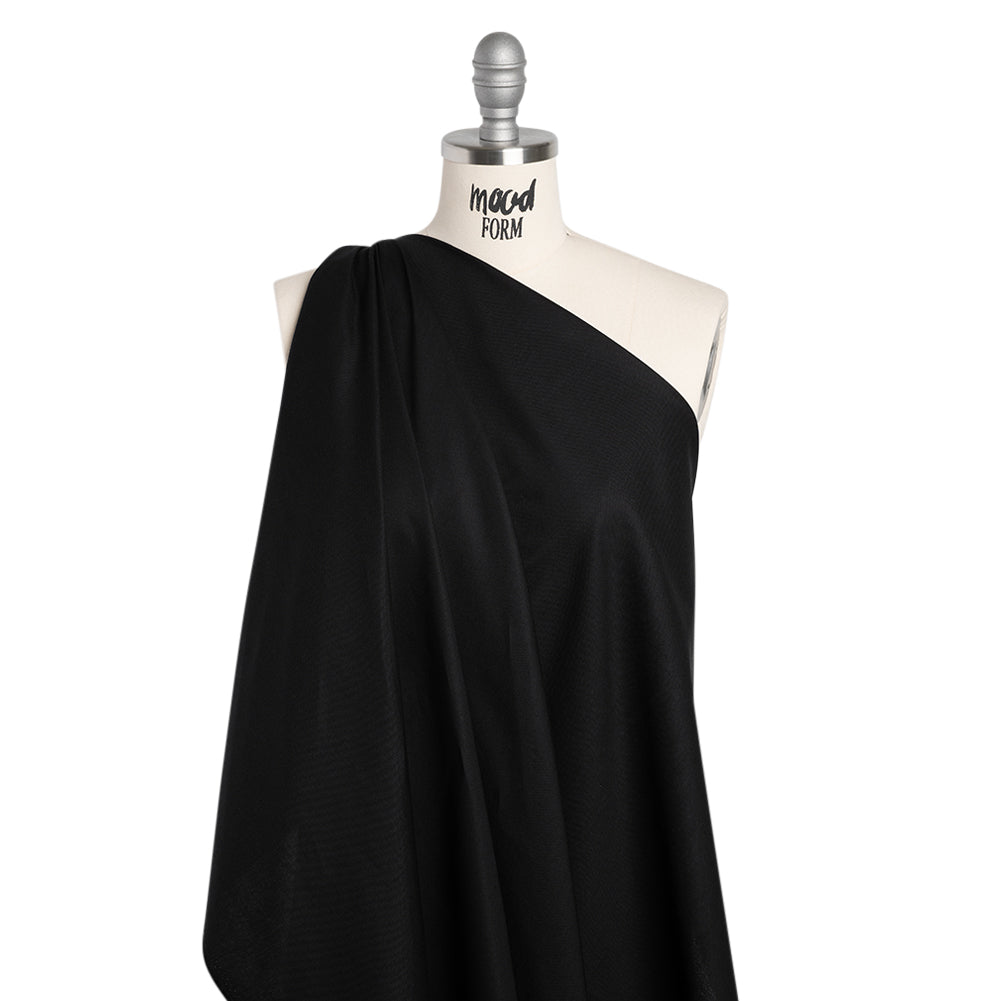 Premium Solid Quilting Cotton by Northcott - Ultra Black - Colorworks Collection - Drape