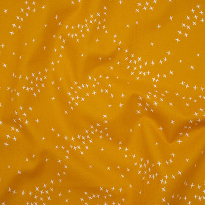 Printed Quilting Cotton by Ghazal Razavi for FIGO Studio - Yellow Birds - Seasons Basics Collection