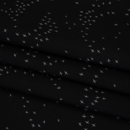 Printed Quilting Cotton by Ghazal Razavi for FIGO Studio - Black Birds - Seasons Basics Collection Detail